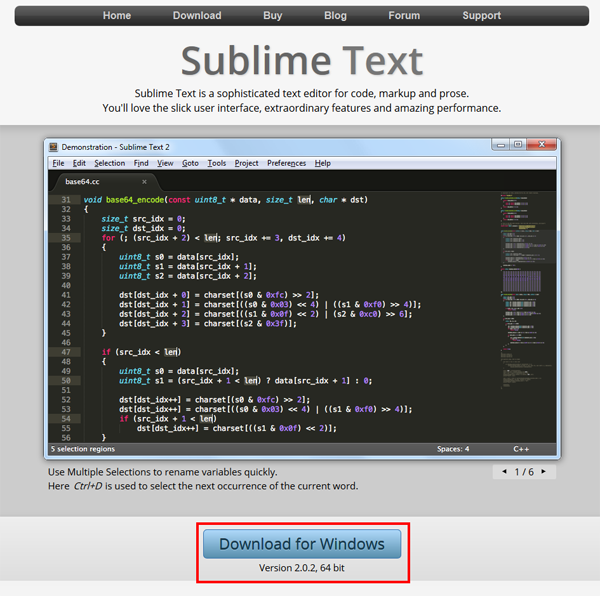 Sublime Text1
